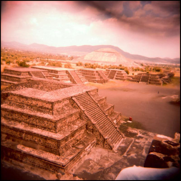 Pyramids of the Apocalypse, Holga Print Lost Kat Photography