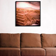 Pyramids of the Apocalypse, Holga Print Lost Kat Photography
