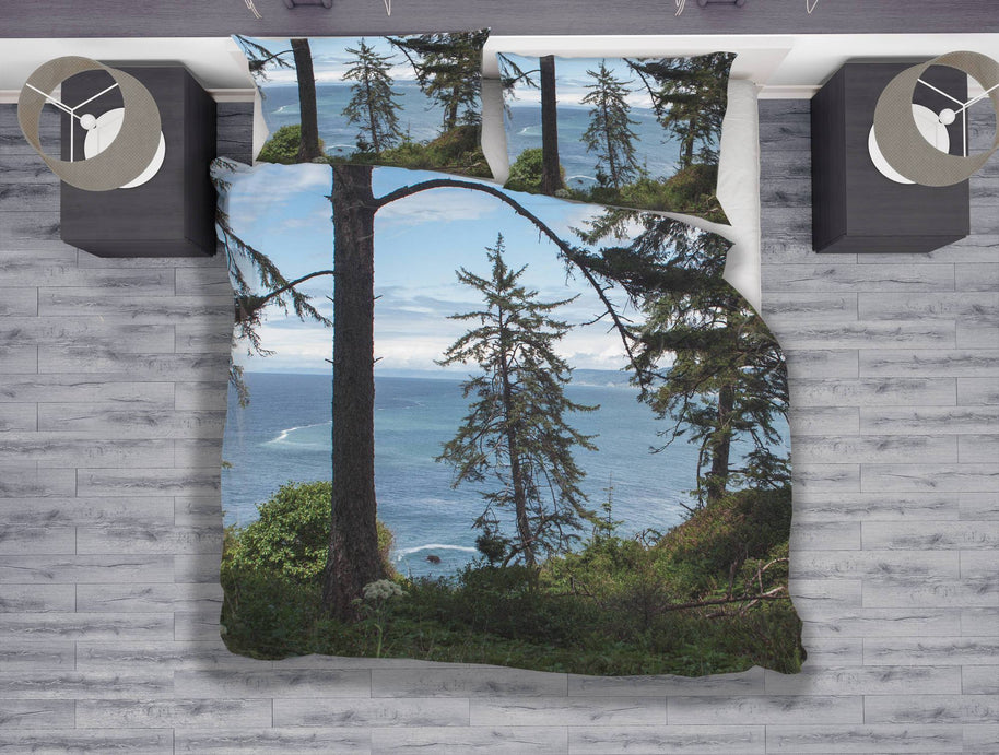 Redwood Forest Duvet Cover Set - Twin, Queen, King Lost in Nature