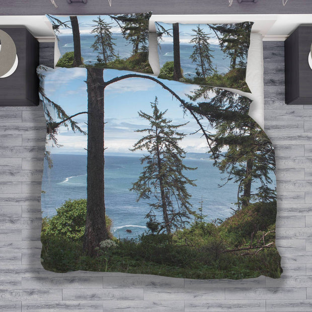 Redwood Forest Duvet Cover Set - Twin, Queen, King Lost in Nature
