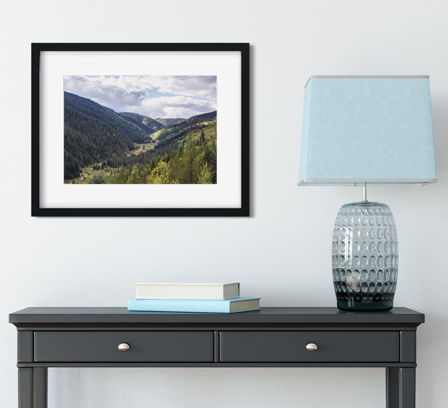 Idaho River Mountain Valley Fine Art Photo - Photography