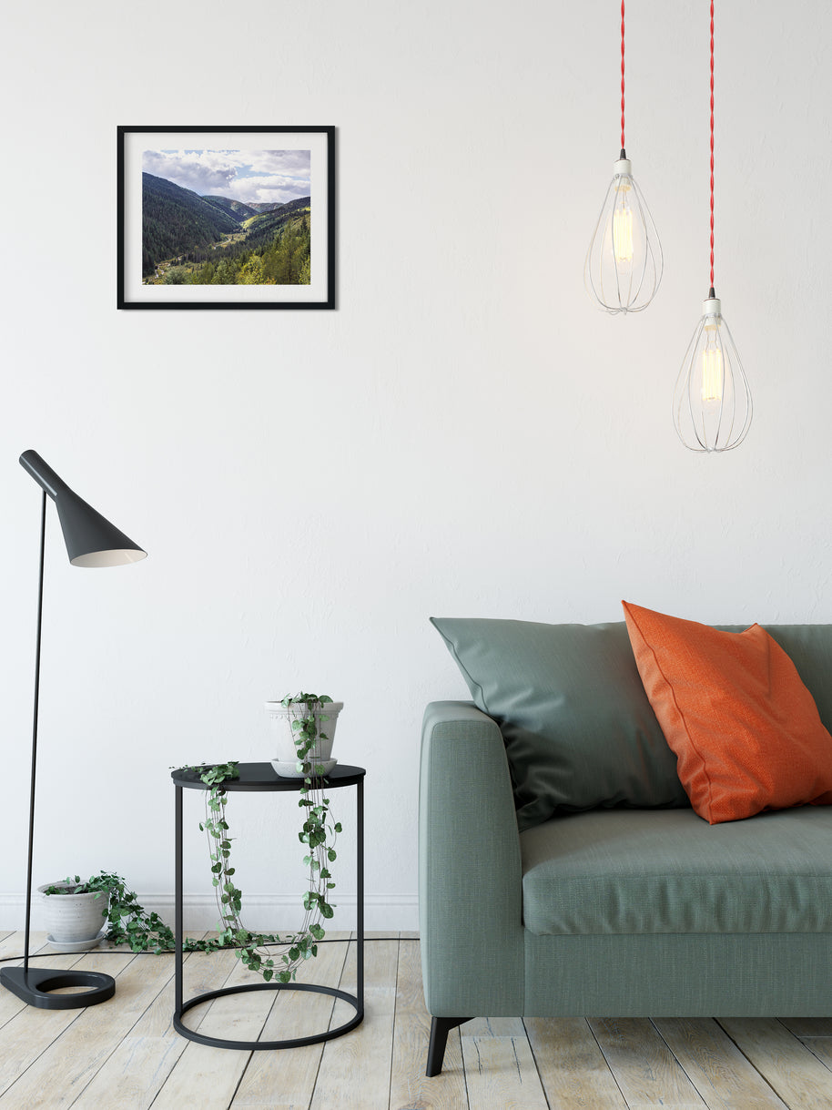 Idaho River Mountain Valley Fine Art Photo - Photography