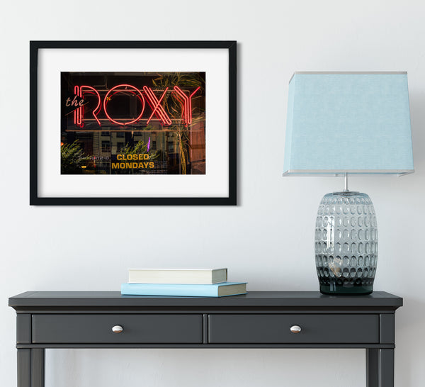 The Roxy Cafe Wall Art Portland Oregon Photo Print -