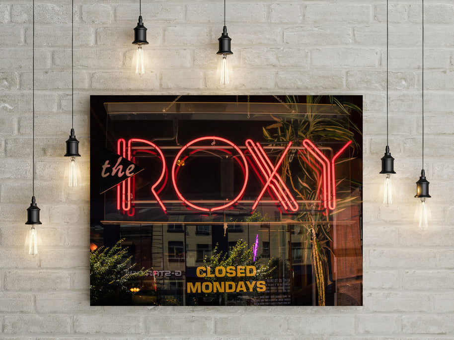 The Roxy Cafe Wall Art Portland Oregon Photo Print -