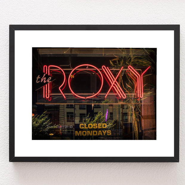 The Roxy Cafe Wall Art Portland Oregon Photo Print -