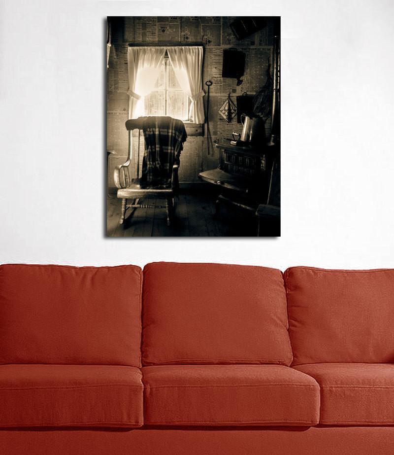 Rustic Cabin Interior II Photo Print Colorado Decor -
