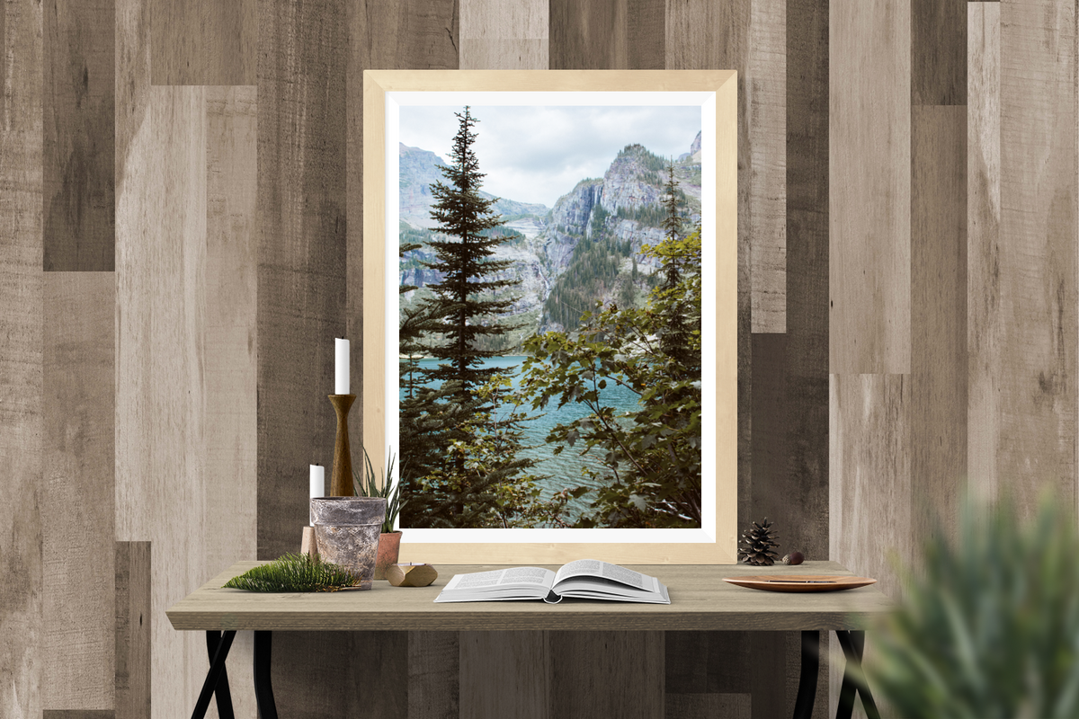 Granite Lake Montana Glacial Waterfall Scenic Wilderness