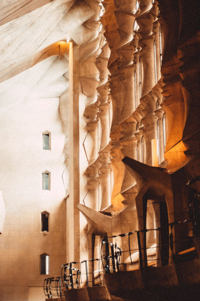 Light and Dark in Sagrada Familia Photo Print - Photography