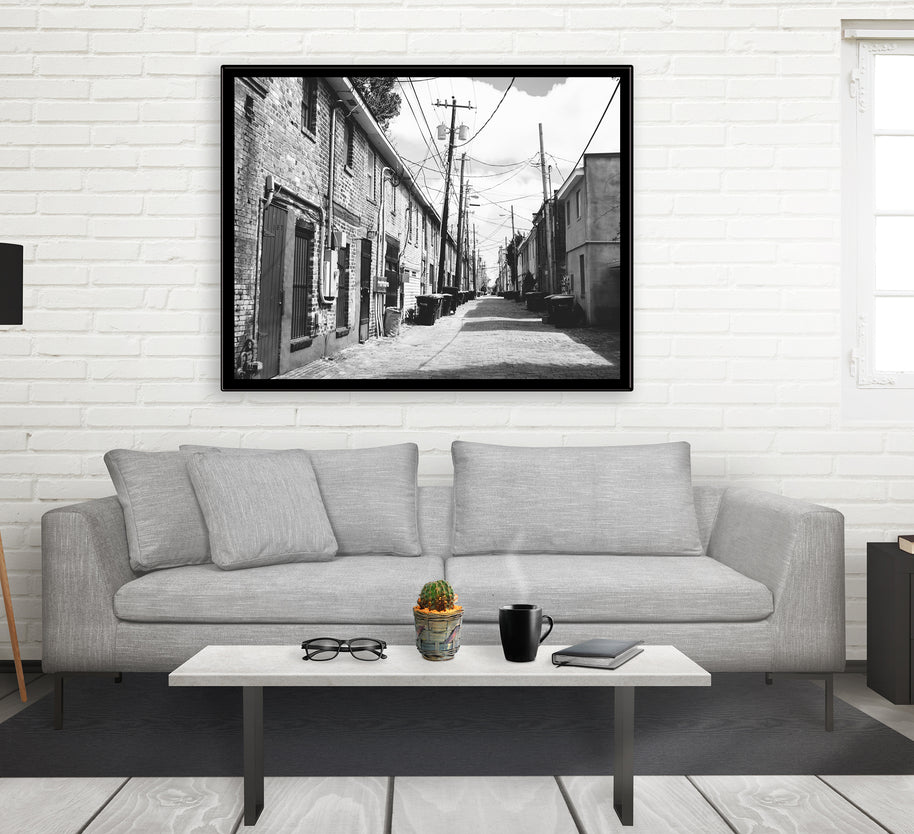 Brick Lane Alley Savannah Georgia - Photography