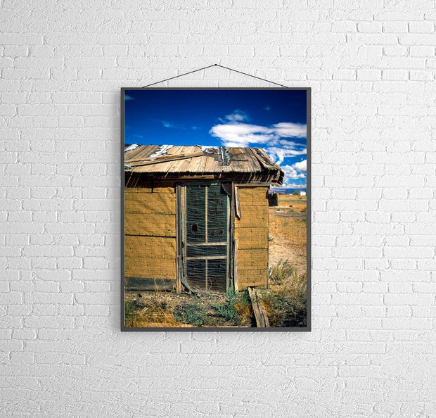Screen Door Utah Ghost Town Photography Print