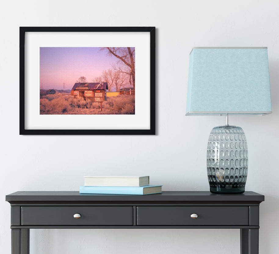 Pop Art Ghost Town Print Set Arizona Photography Collection