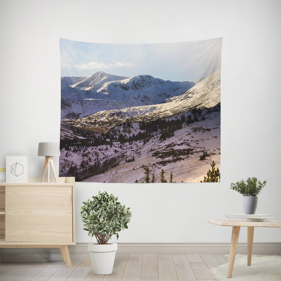 Shadow of the Mountain Wall Tapestry Lost In Nature