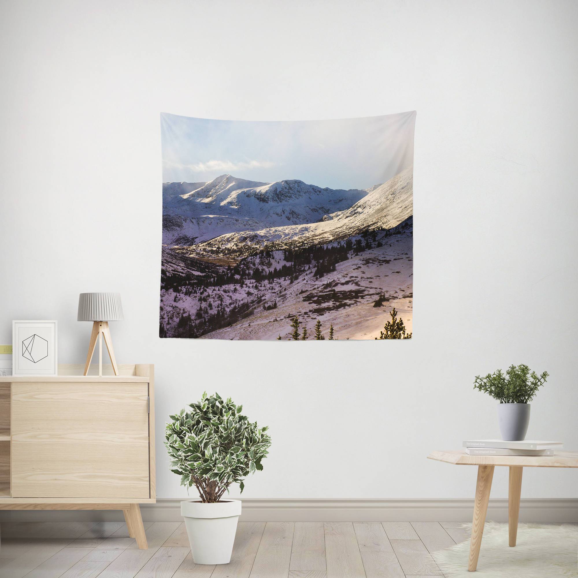 Shadow of the Mountain Wall Tapestry Lost In Nature