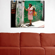Mexico Street Photography Colorful Photo Print Shopping Day