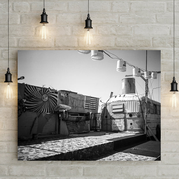 Slab City Stage Salton Sea California Art Print -