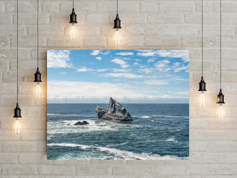 Solitude at Sea California Coast Wall Art Print -