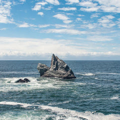 Solitude at Sea California Coast Wall Art Print -
