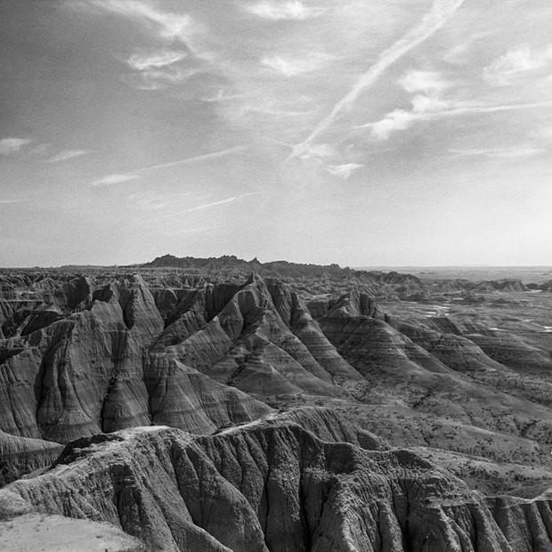 South Dakota Badlands Landscape Art Print - Photography
