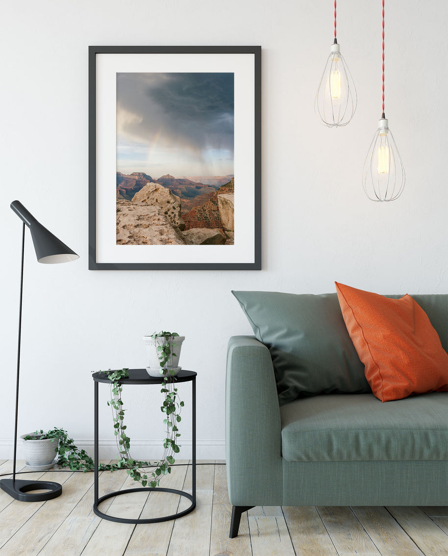 Grand Canyon Weather Art Print Arizona Photography