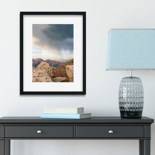 Grand Canyon Weather Art Print Arizona Photography