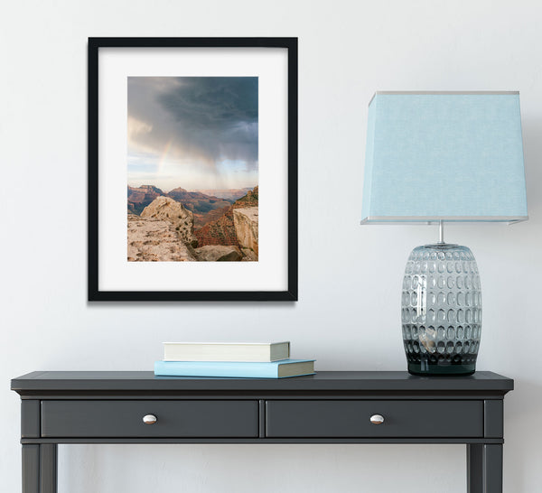 Grand Canyon Weather Art Print Arizona Photography