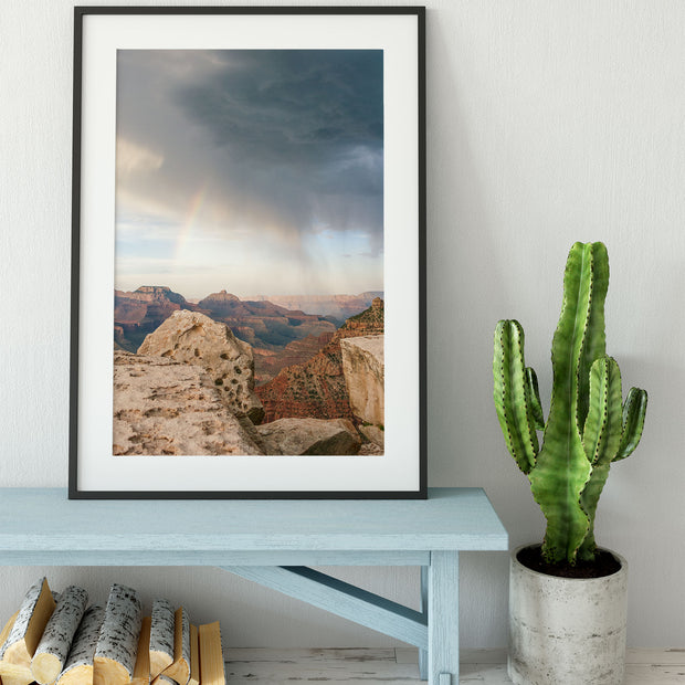 Grand Canyon Weather Art Print Arizona Photography