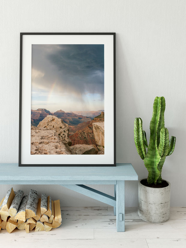 Grand Canyon Weather Art Print Arizona Photography