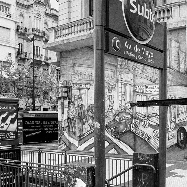 Subway Station Avenida De Mayo Buenos Aires Art Print -