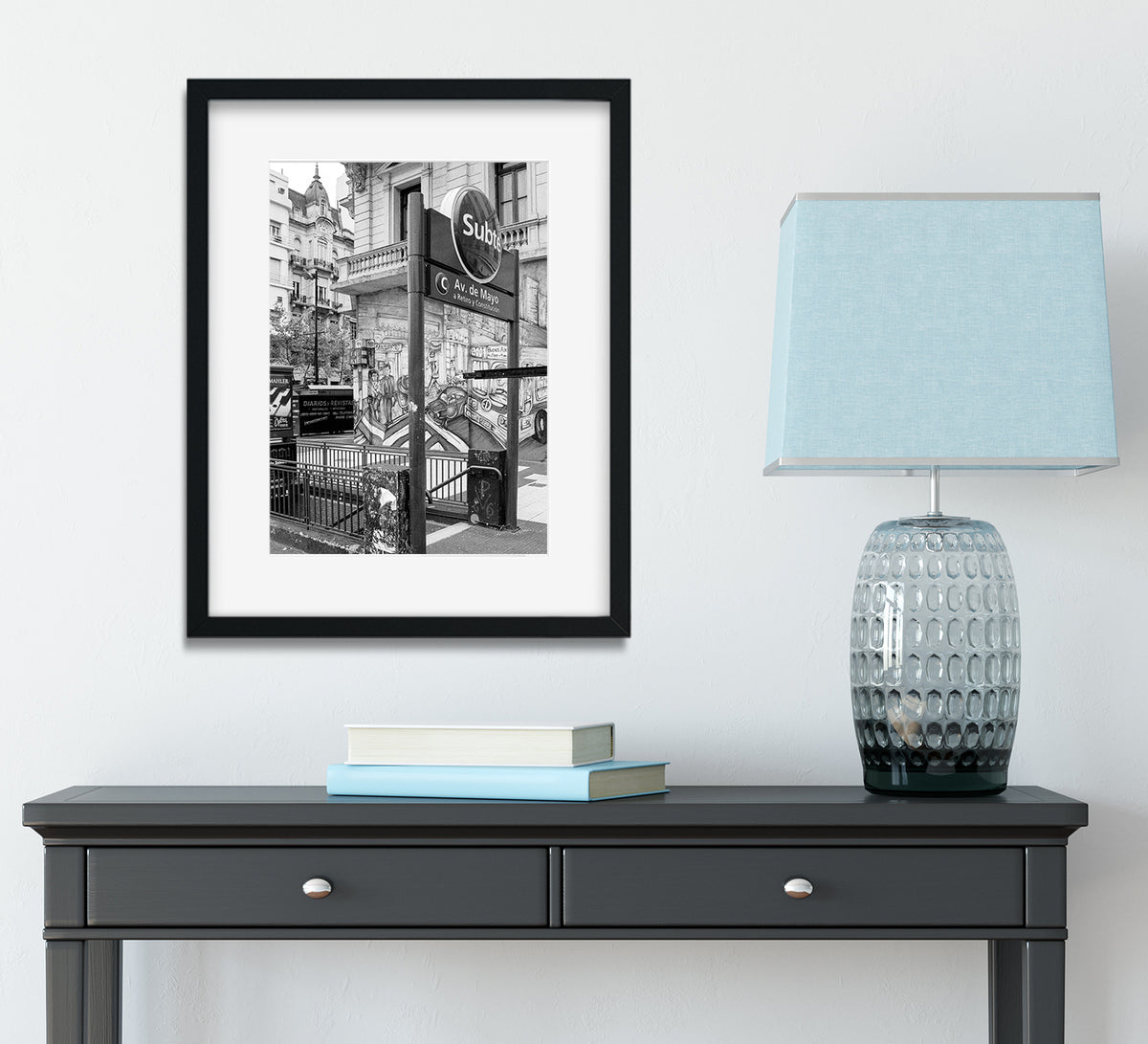 Subway Station Avenida De Mayo Buenos Aires Art Print -