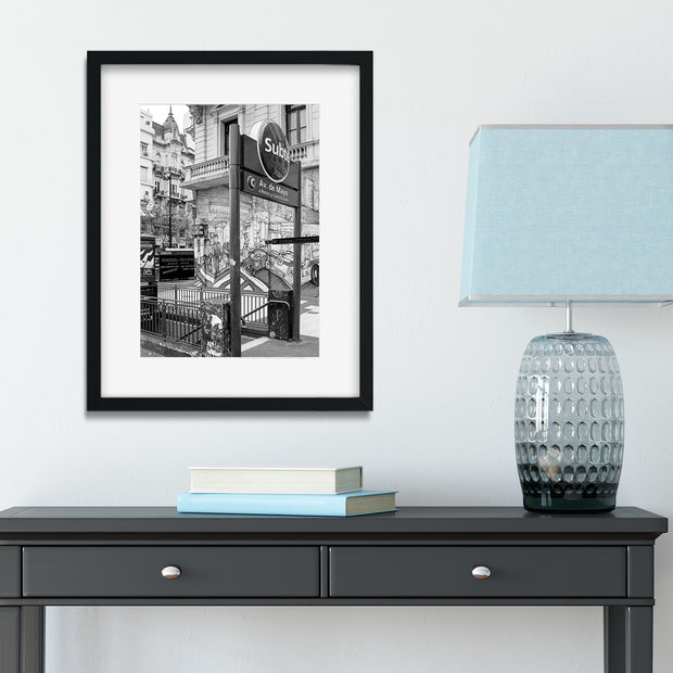 Subway Station Avenida De Mayo Buenos Aires Art Print -
