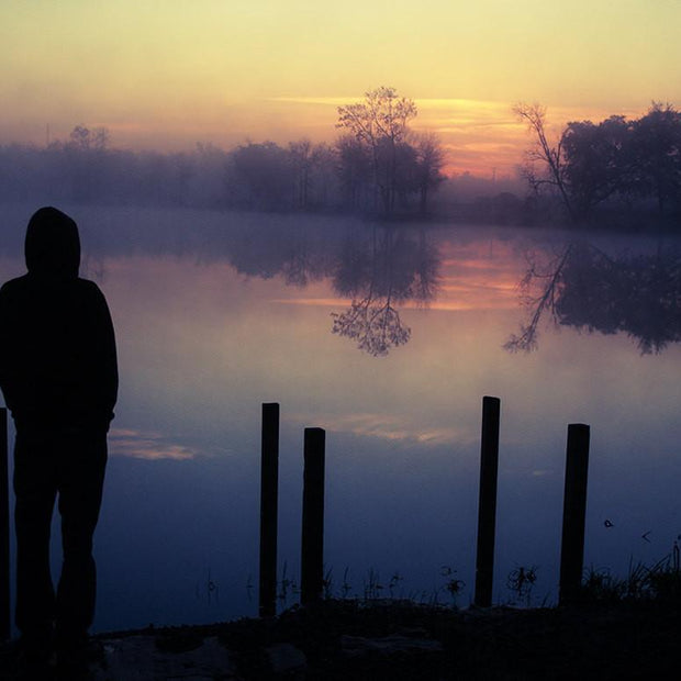 Sunrise Photography, Foggy Morning, Silhouette, Nature Photography, Lake Reflection, Fine Art Photograph, Inspirational Photo, Misty Lake Lost Kat Photography