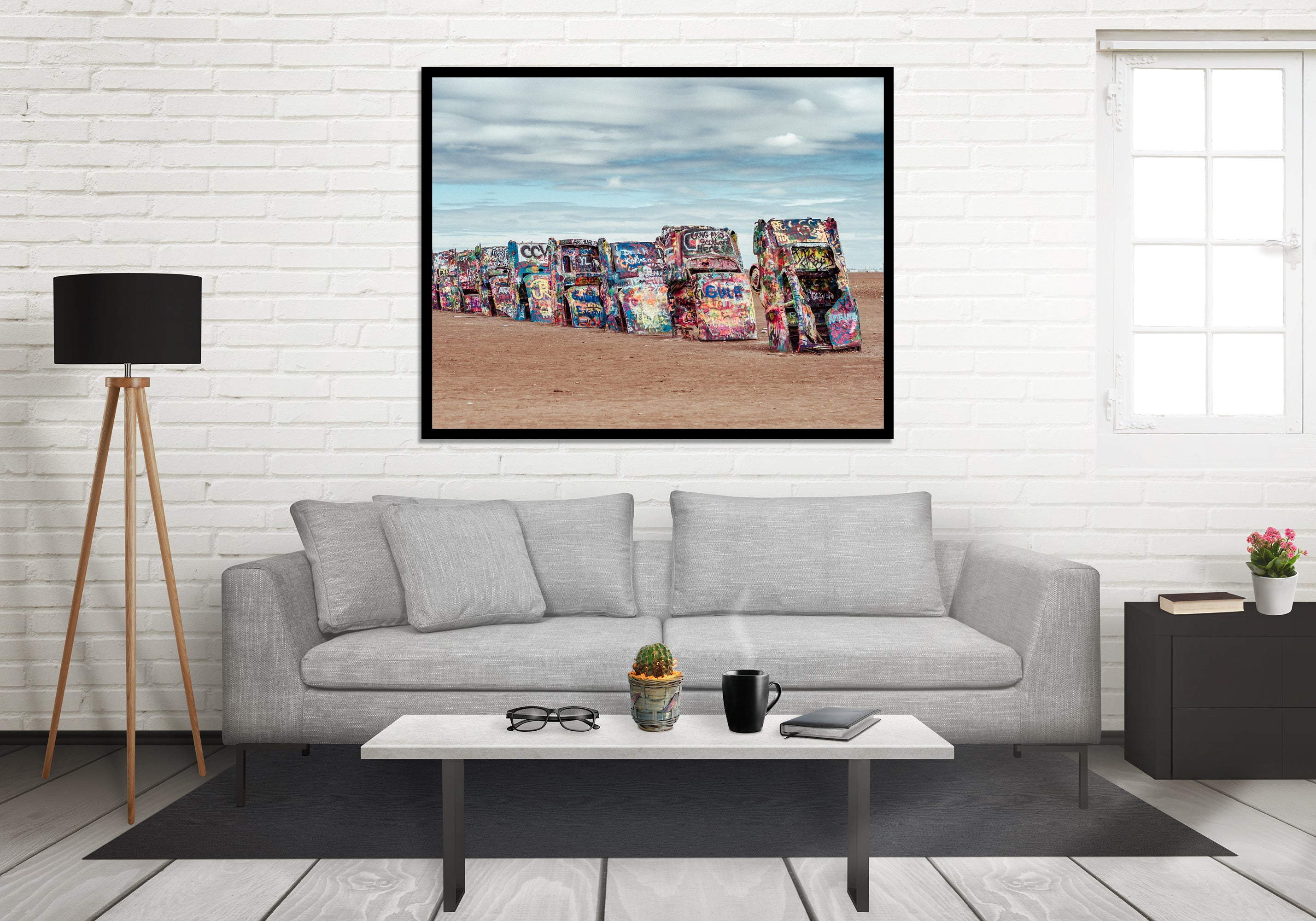 Cadillac Ranch Amarillo Texas Photography Print