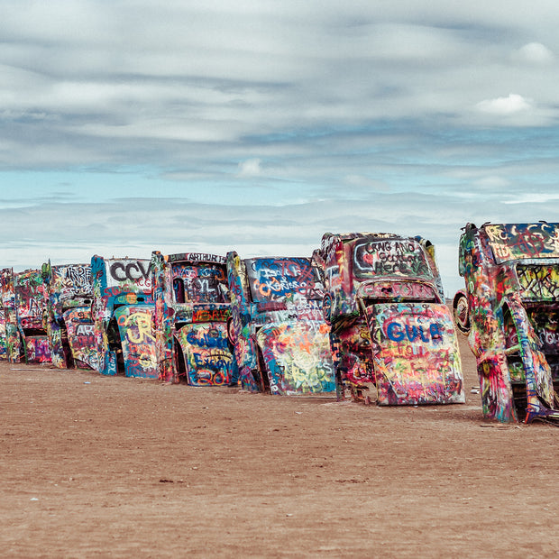 Cadillac Ranch Amarillo Texas Photography Print