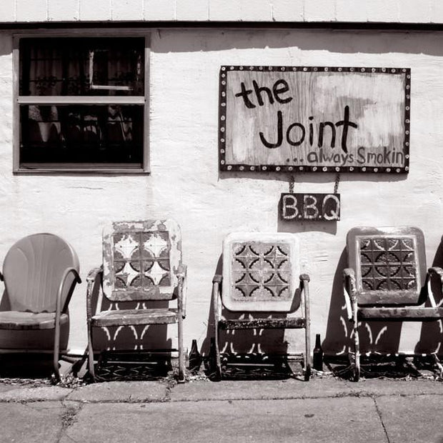 The Joint Black and White New Orleans Modern Wall Art -