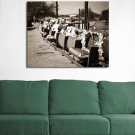 The Range, Slab City, Black and White Fine Art Print Lost Kat Photography