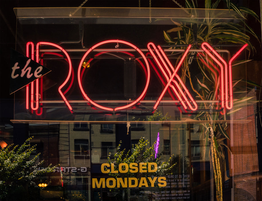 The Roxy Cafe Wall Art Portland Oregon Photo Print -