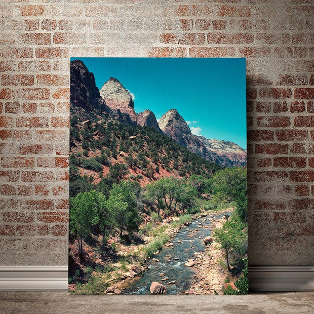The Virgin River Zion National Park Fine Art Print -