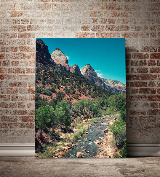 The Virgin River Zion National Park Fine Art Print -