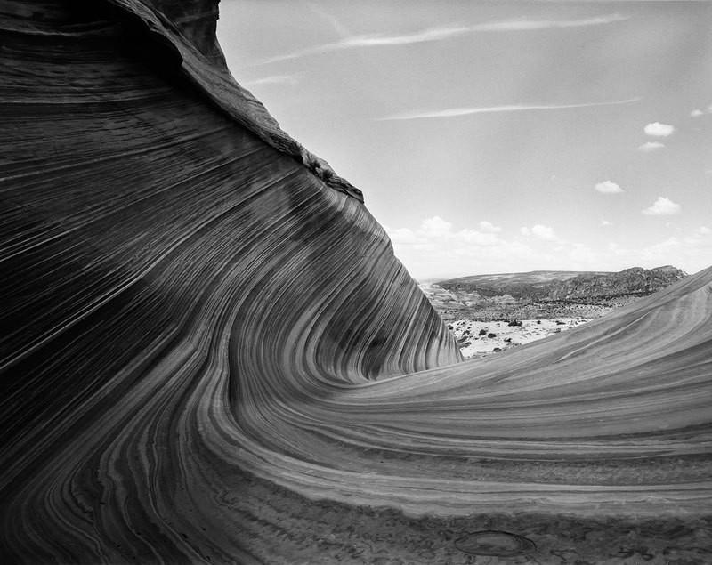 The Wave II Arizona Black and White Fine Art Photo