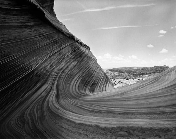 The Wave II, Arizona, Black and White Fine Art Photo
