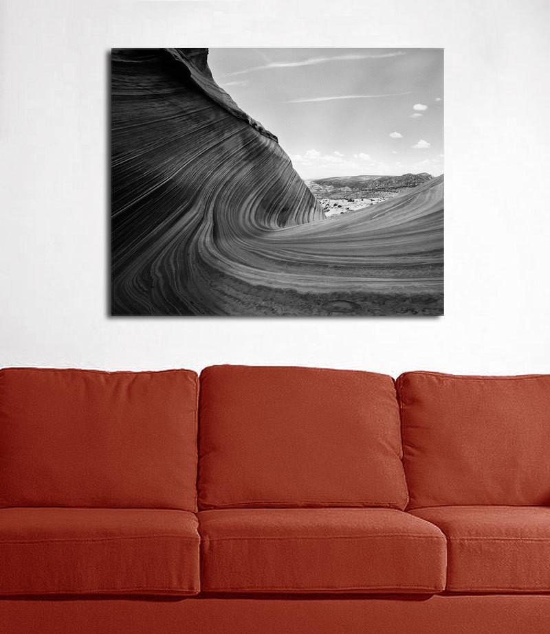 The Wave II Arizona Black and White Fine Art Photo