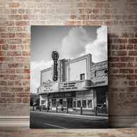 Theater Photography, Black and White Architecture Print, Historic Building, Louisiana Photography, Old Sign Photo, Broadway Decor, Acting Lost Kat Photography