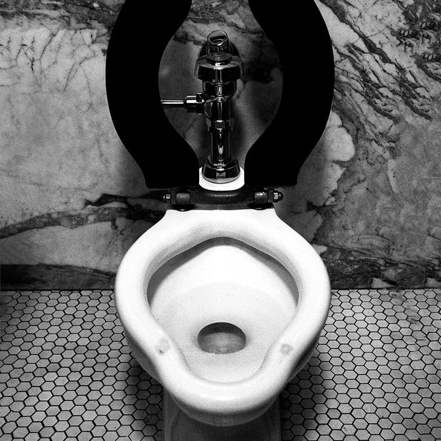 Luxury Toilet Black and White Film Photography Print