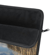 Tiny Mushroom and Moss Laptop Sleeve