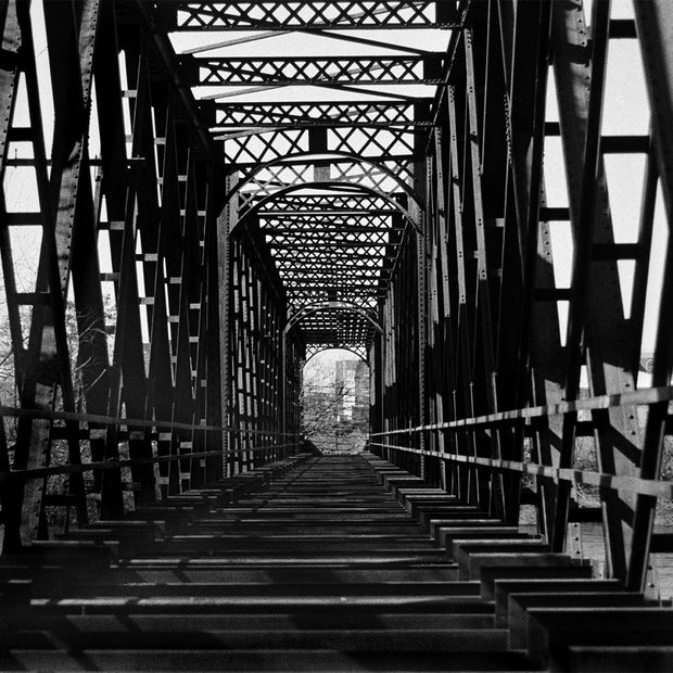 Geometric Architecture Black and White Print Set Collection