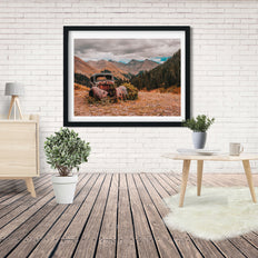 Colorado Abandoned Truck Photo Print Silverton Mountains -