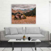 Colorado Abandoned Truck Photo Print Silverton Mountains -