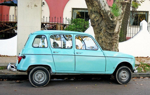 Turquoise Renault Argentina Automobile - Photography