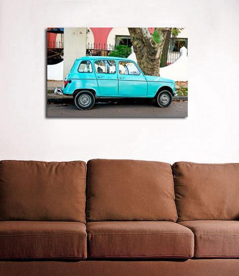 Turquoise Renault Argentina Automobile - Photography