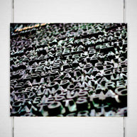 Typography Print, Gaudi Door, Sagrada Familia Barcelona Photography, Chizzled Lost Kat Photography